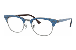 Ray-Ban RX5154 8052 WRINKLED BLUE ON BROWN