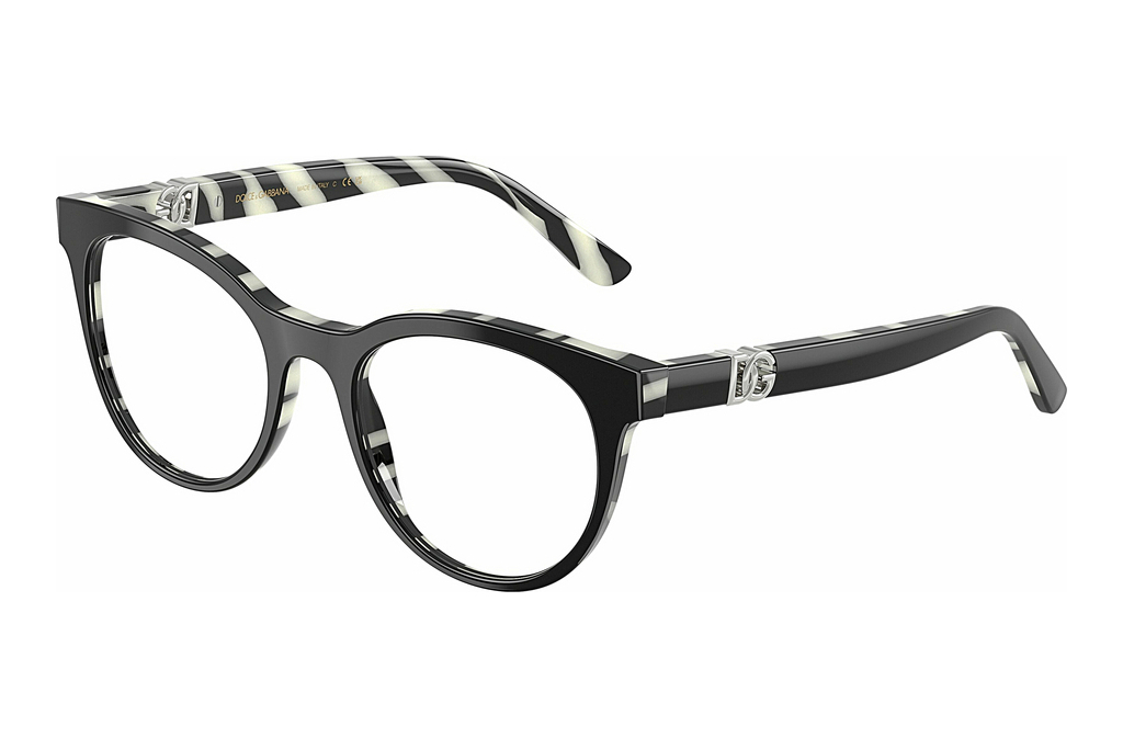 Dolce & Gabbana   DG3399 3372 Black On Zebra