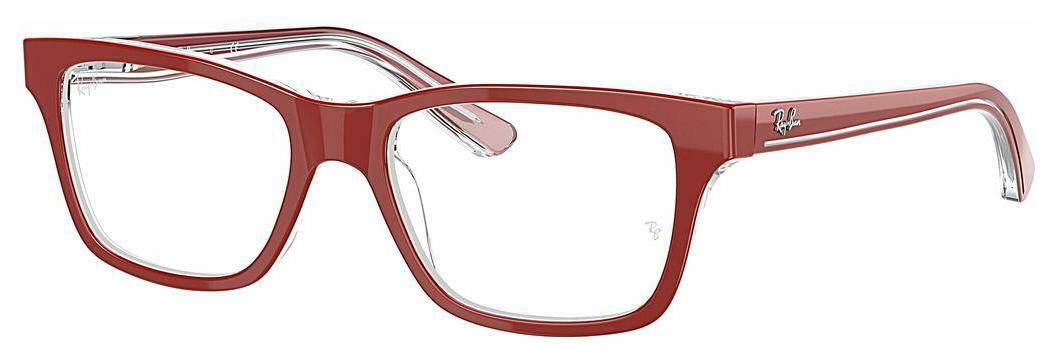 Ray-Ban Junior   RY1536 3852 Red On Transparent
