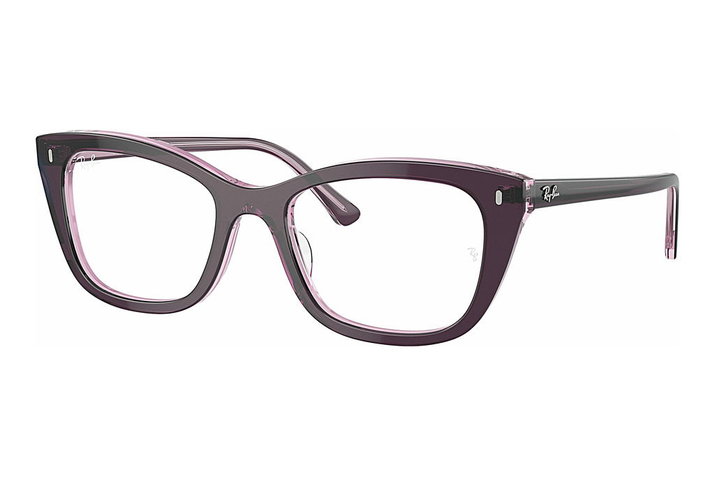 Ray-Ban   RX5433 8364 Violet On Transparent Pink