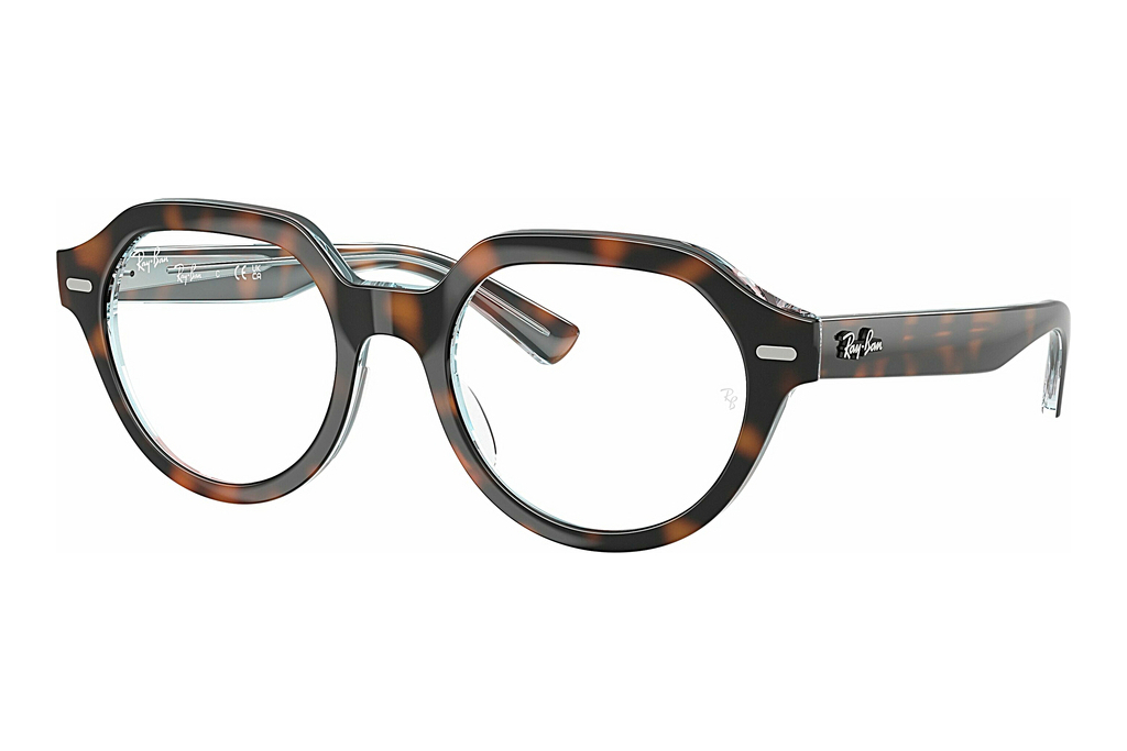 Ray-Ban   RX7214 8401 Dark Havana On Multicolor