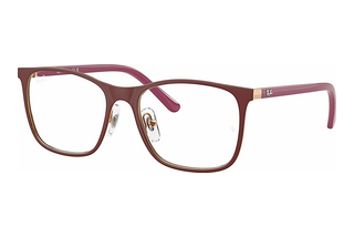 Ray-Ban Kids RY9551V 4077 Bordeaux On Rose Gold