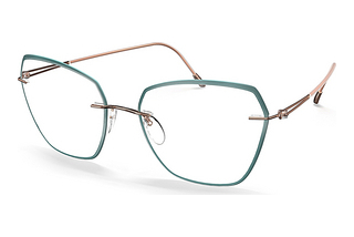 Silhouette 5566-LS 3530 Rose Gold / Teal