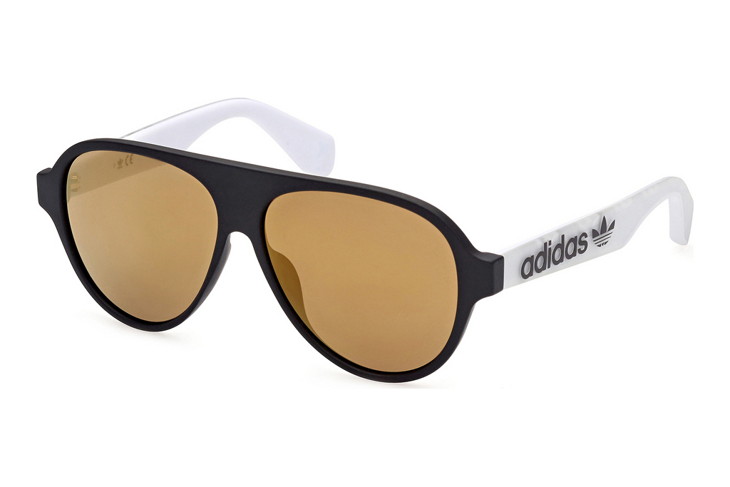 Adidas Originals   OR0059 02G brown mirror02G - schwarz matt / braun verspiegelt