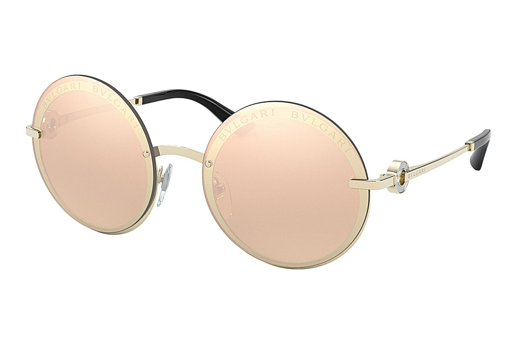 Bvlgari   BV6149B 278/4Z Clear Mirror Real Rose GoldPale Gold