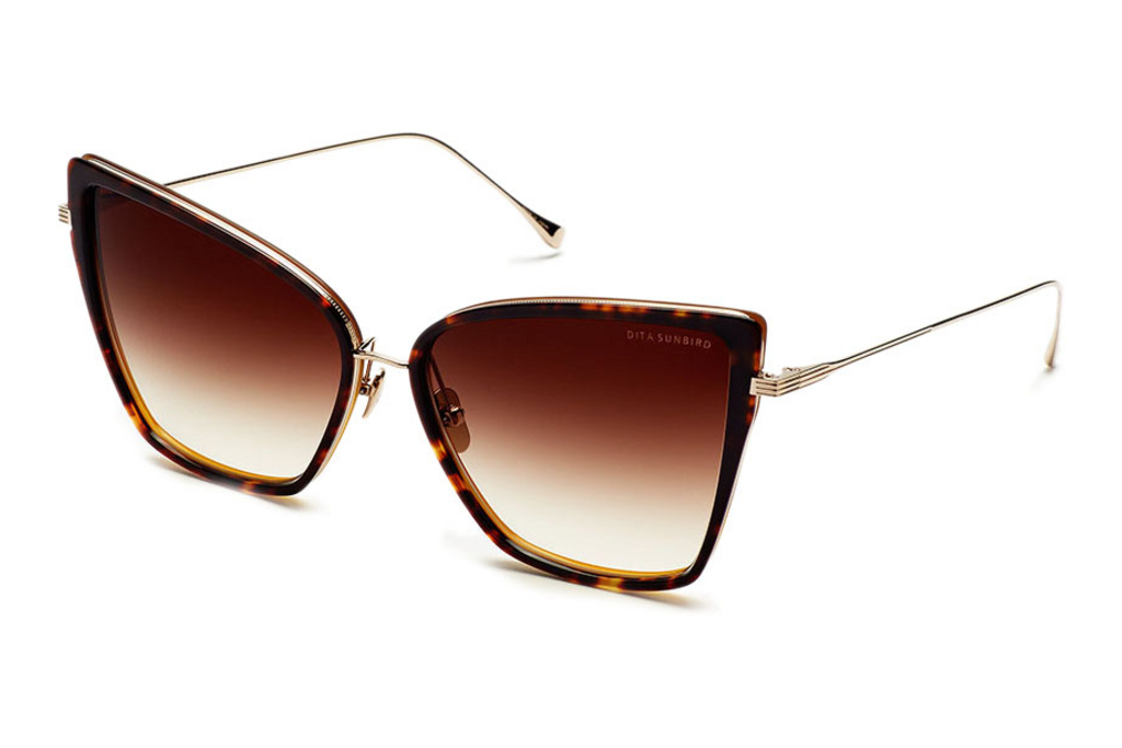 DITA   21013 B BROWN GRADIENTTORTOISE/CHAMPAGNE GOLD