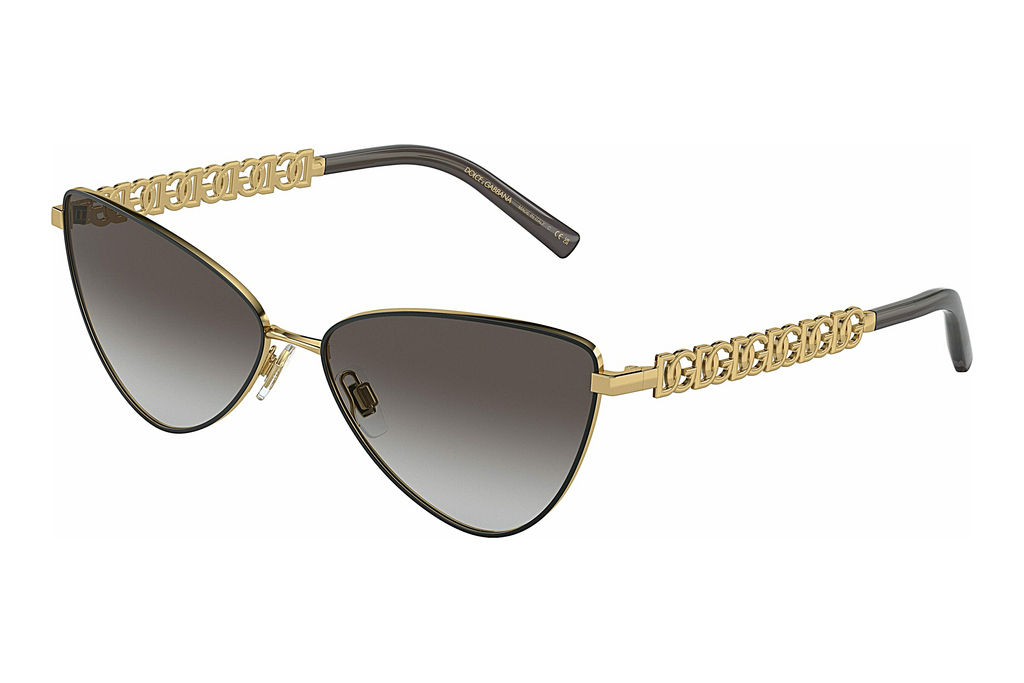 Dolce & Gabbana   DG2290 13118G Grey GradientGold/Matte Black