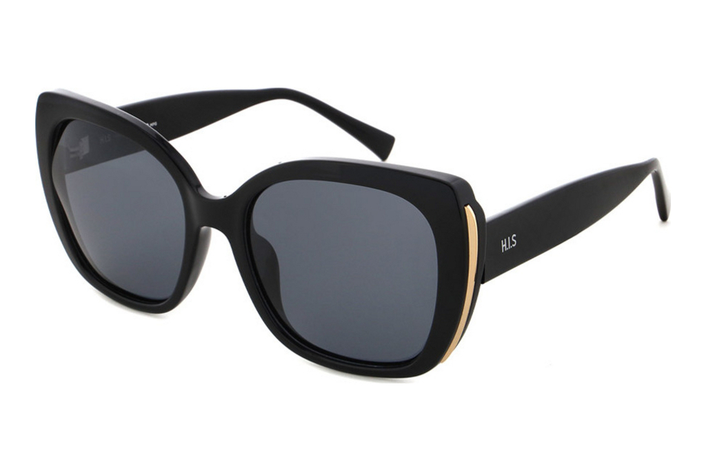 HIS Eyewear   HPS38102 1 smokeblack