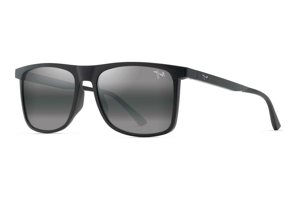 Maui Jim   Makamae 619-02 Neutral GreyMatte Black