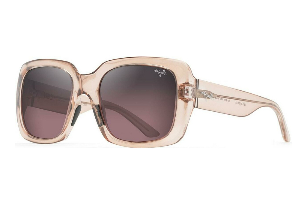 Maui Jim   Two Steps RS863-09 Maui Rose®Transparent Pink