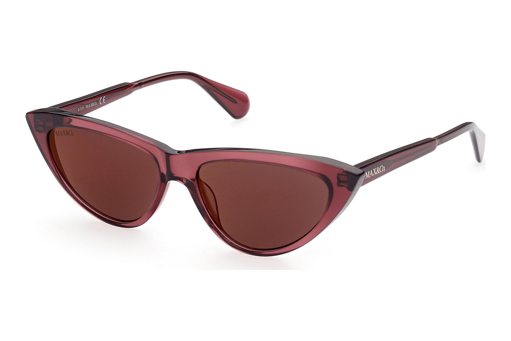 Max & Co.   MO0024 66G braun verspiegelt66G - rot glanz / braun verspiegelt