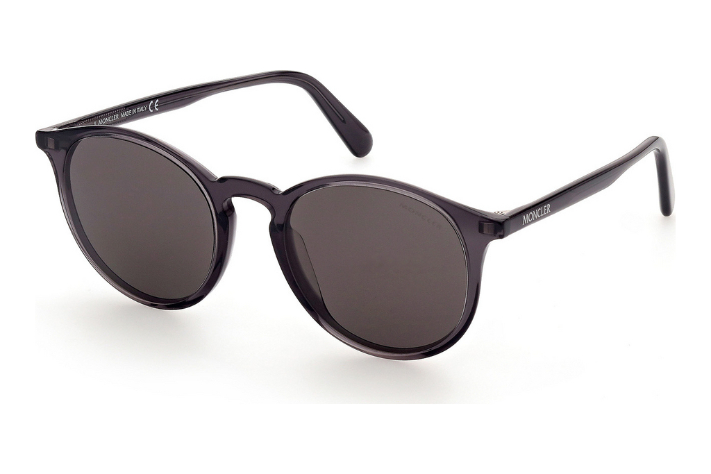 Moncler   ML0213 01D smoke polarized01D - schwarz glanz / grau polarisierend