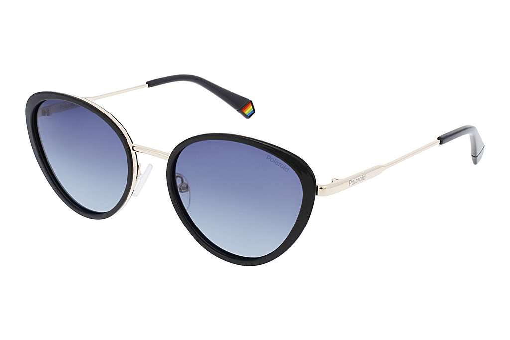 Polaroid   PLD 6145/S 807/WJ GREY SHADED POLARIZEDblack