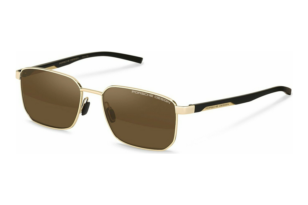 Porsche Design   P8982 B169 BROWNgold/black