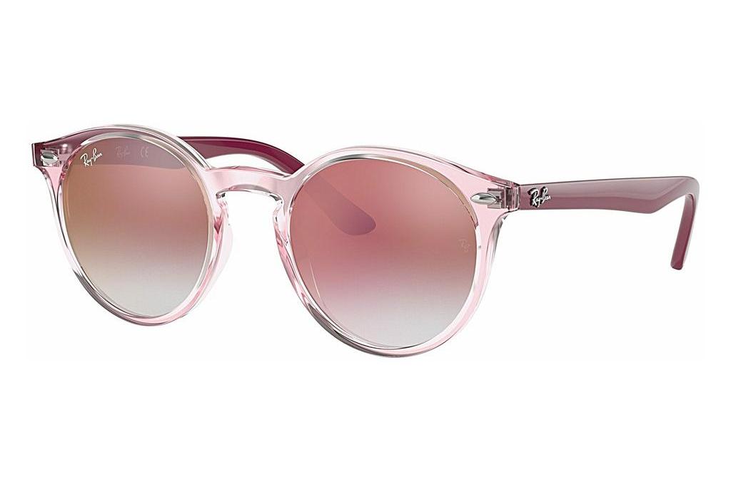 Ray-Ban Junior   RJ9064S 7052V0 Clear Gradient Red Mirror RedTransparent Pink