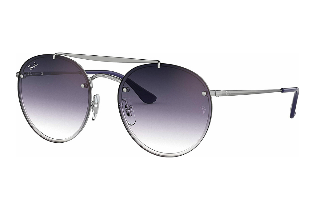 Ray-Ban   RB3614N 91420U CLEAR GRADIENT VIOLETDEMI GLOSS SILVER