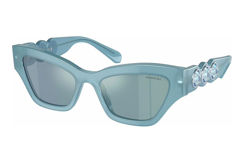 Swarovski   SK6021 20046J Blue Mirror WhiteMilky Light Blue