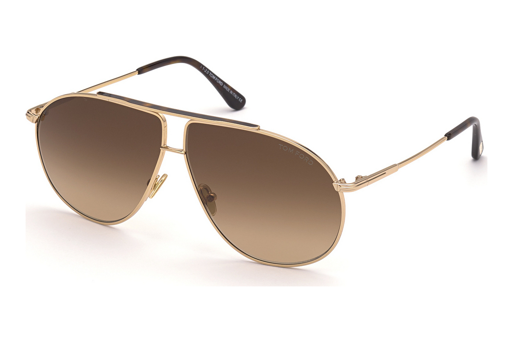 Tom Ford   FT0825 28F braun verlaufend28F - rosé-gold glanz / braun verlaufend