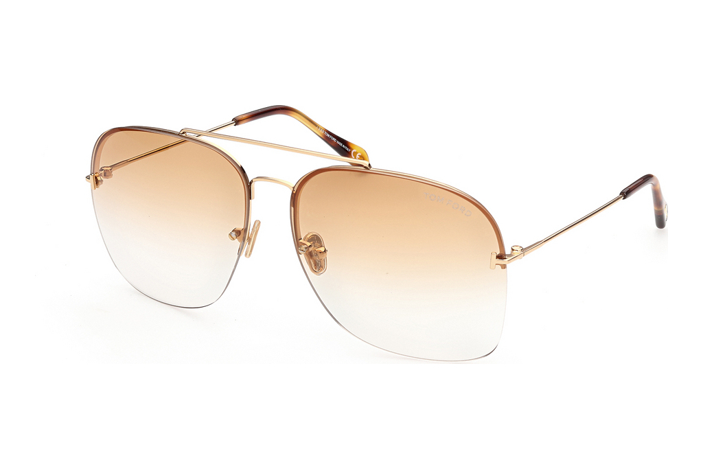 Tom Ford   FT0883 30F gradient brown30F - tiefes gold glanz / braun verlaufend