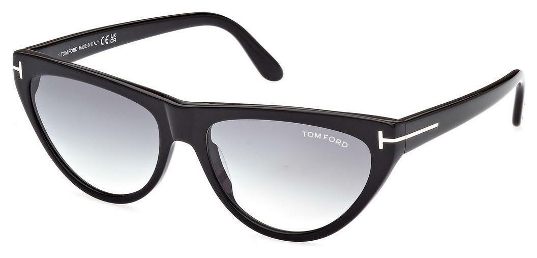 Tom Ford   FT0990 01B gradient smoke01B - schwarz glanz / grau verlaufend