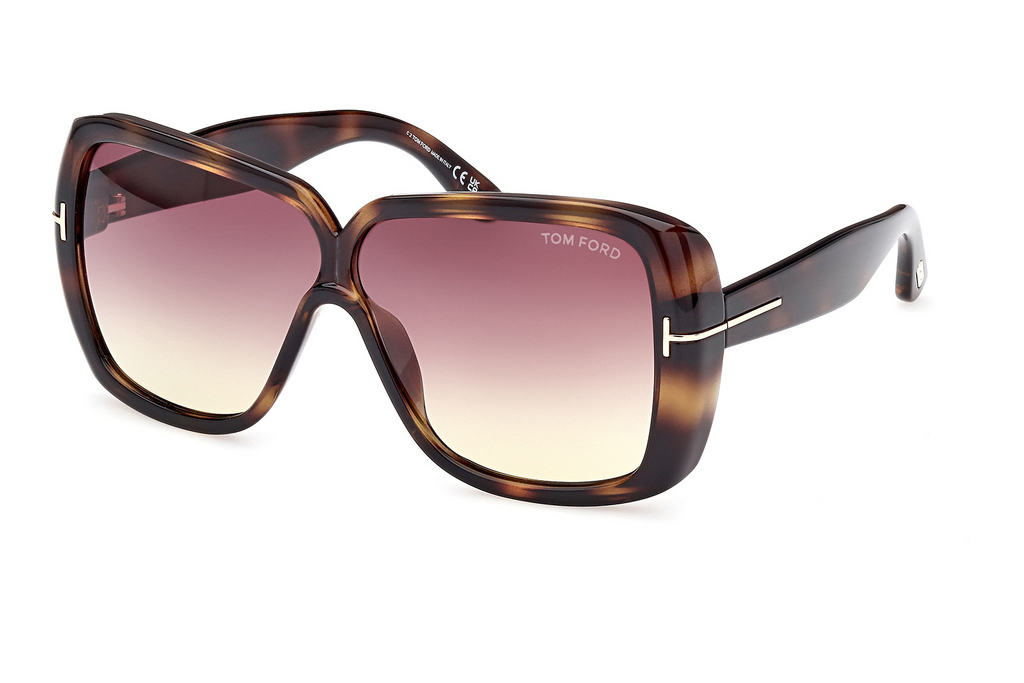 Tom Ford   FT1037 52Z 52Z - havanna dunkel /viol. ver. od/und versp.