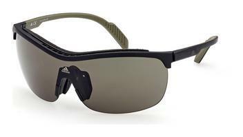 Adidas SP0043 02N green02N - schwarz matt / grün