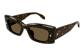 Alexander McQueen AM0426S 002 HAVANA