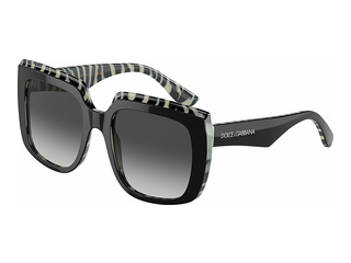 Dolce & Gabbana DG4414 33728G Grey GradientTop Black On Zebra