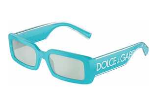 Dolce & Gabbana DG6187 334665 Light Blue Mirror SilverAzure
