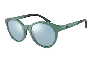 Emporio Armani EA4185 53331N Light Blue Mirror SilverShiny Light Blue
