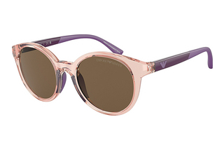 Emporio Armani EA4185 554473 Dark BrownTransparent Pink