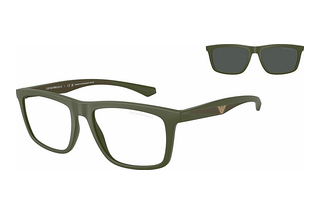 Emporio Armani EA4235 61841W ClearMatte Green