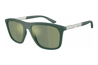 Emporio Armani EA4237 61906R Green Mirror GreenMatte Dark Green