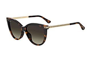 Jimmy Choo AXELLE/G/S 086/HA BROWN SHADEDhavana