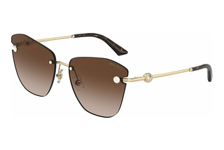 Jimmy Choo JC4004HB 300613 Gradient BrownPale Gold