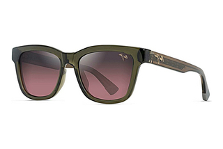 Maui Jim Hanohano RS644-15 Maui Rose®Shiny Trans Green