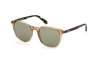Moncler ML0189 57N green57N - beige glanz / grün