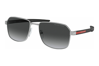 Prada Linea Rossa PS 54WS 1BC06G Polarized Grey GradientSilver