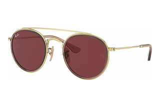 Ray-Ban Kids RJ9647S 281/75 Dark VioletPink On Gold