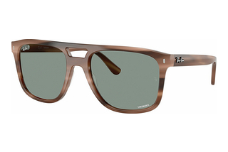 Ray-Ban RB2213CH 1423O9 Polarized Light BlueHavana Brown