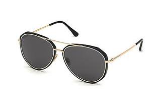 Tom Ford FT0749 01A grau01A - schwarz glanz / grau