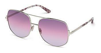 Tom Ford FT0783 16Y violett16Y - palladium glanz / violett