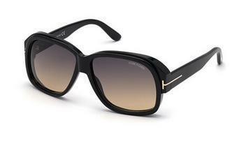 Tom Ford FT0837 52G braun verspiegelt52G - havanna dunkel / braun verspiegelt