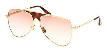 Tom Ford FT0935 30T 30T - tiefes gold glanz / bordeaux verlaufend