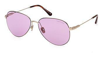 Tom Ford FT0993 28Y 28Y - rosé-gold glanz / violett