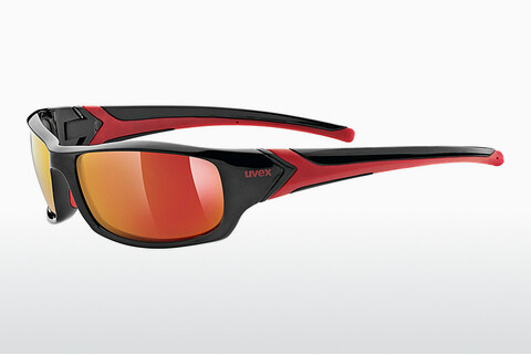Ochelari de soare UVEX SPORTS sportstyle 211 black-red