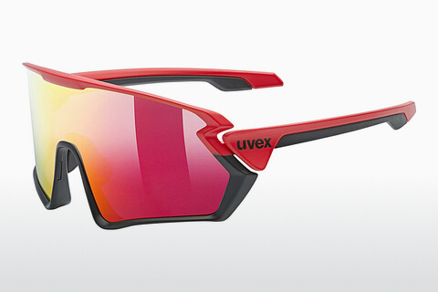 Ochelari de soare UVEX SPORTS sportstyle 231 red black mat