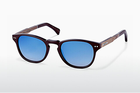 Ochelari de soare Wood Fellas Stockenfels (10775 zebrano)