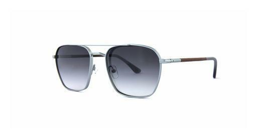 Ochelari de soare Wood Fellas Panorama (11720 macassar/silver)